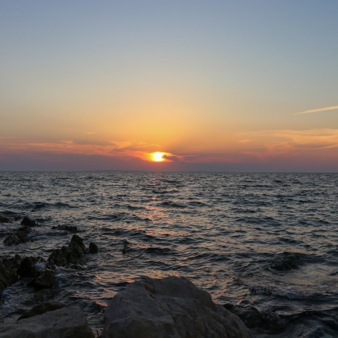Sunset Vir, Croatia