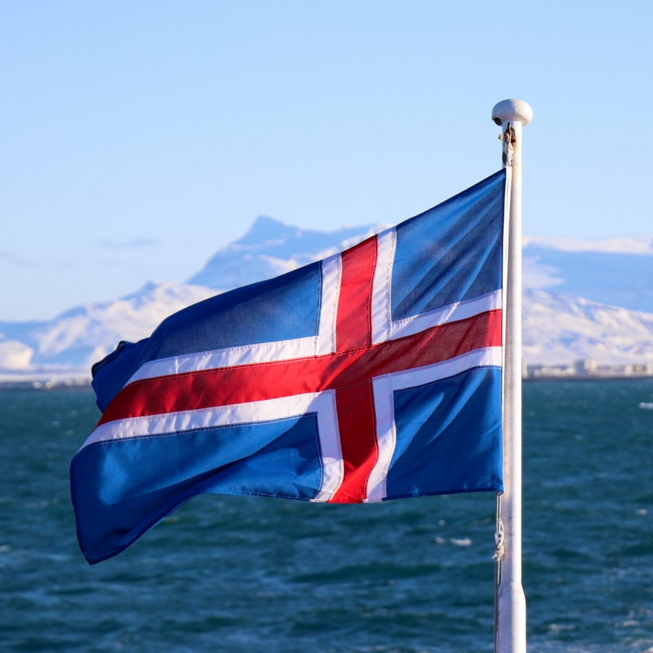 Iceland Flag